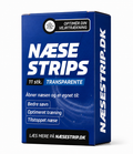 11 stk. transparente næsestrips