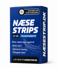 22 stk. transparente næsestrips