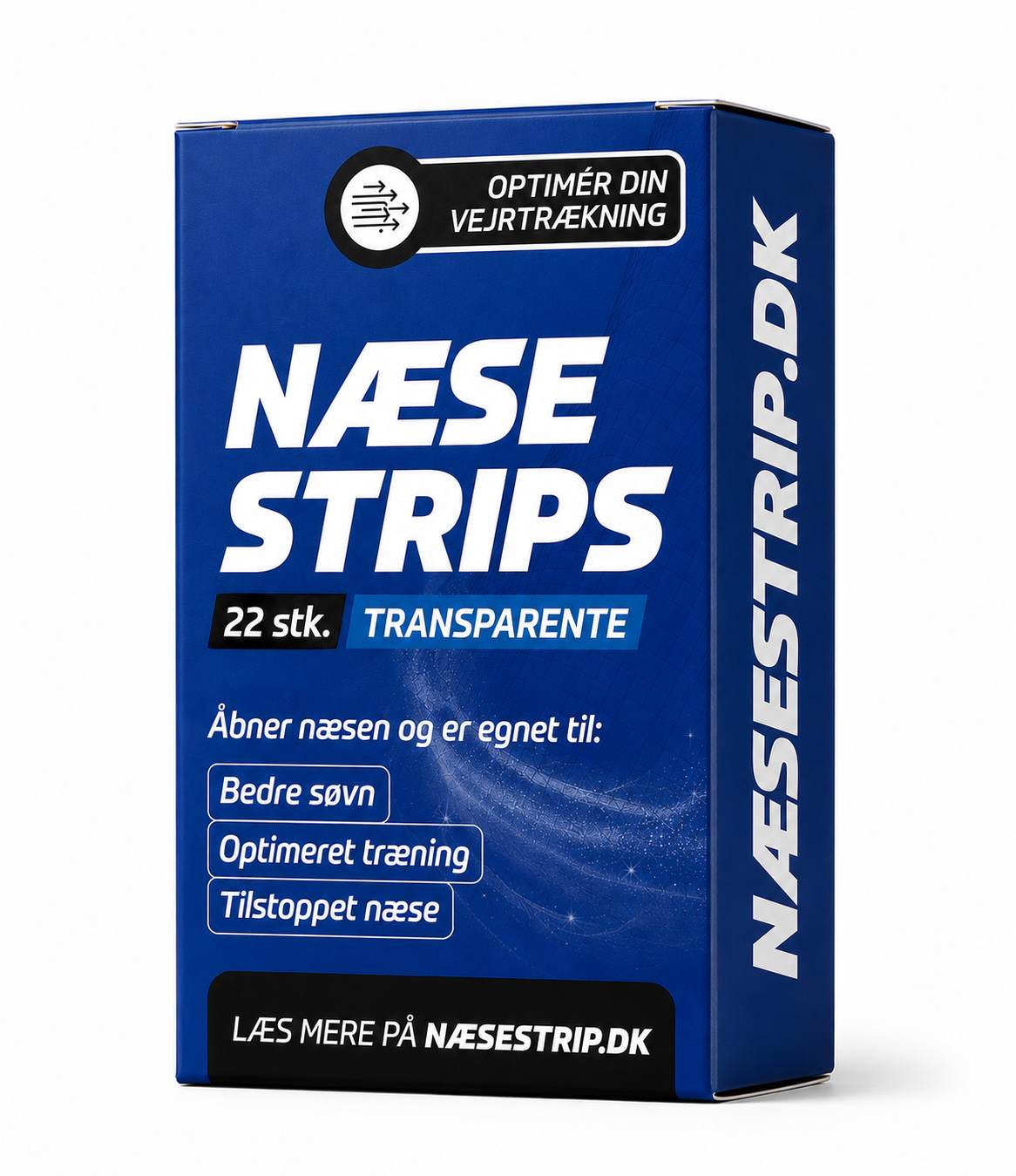 22 stk. transparente næsestrips