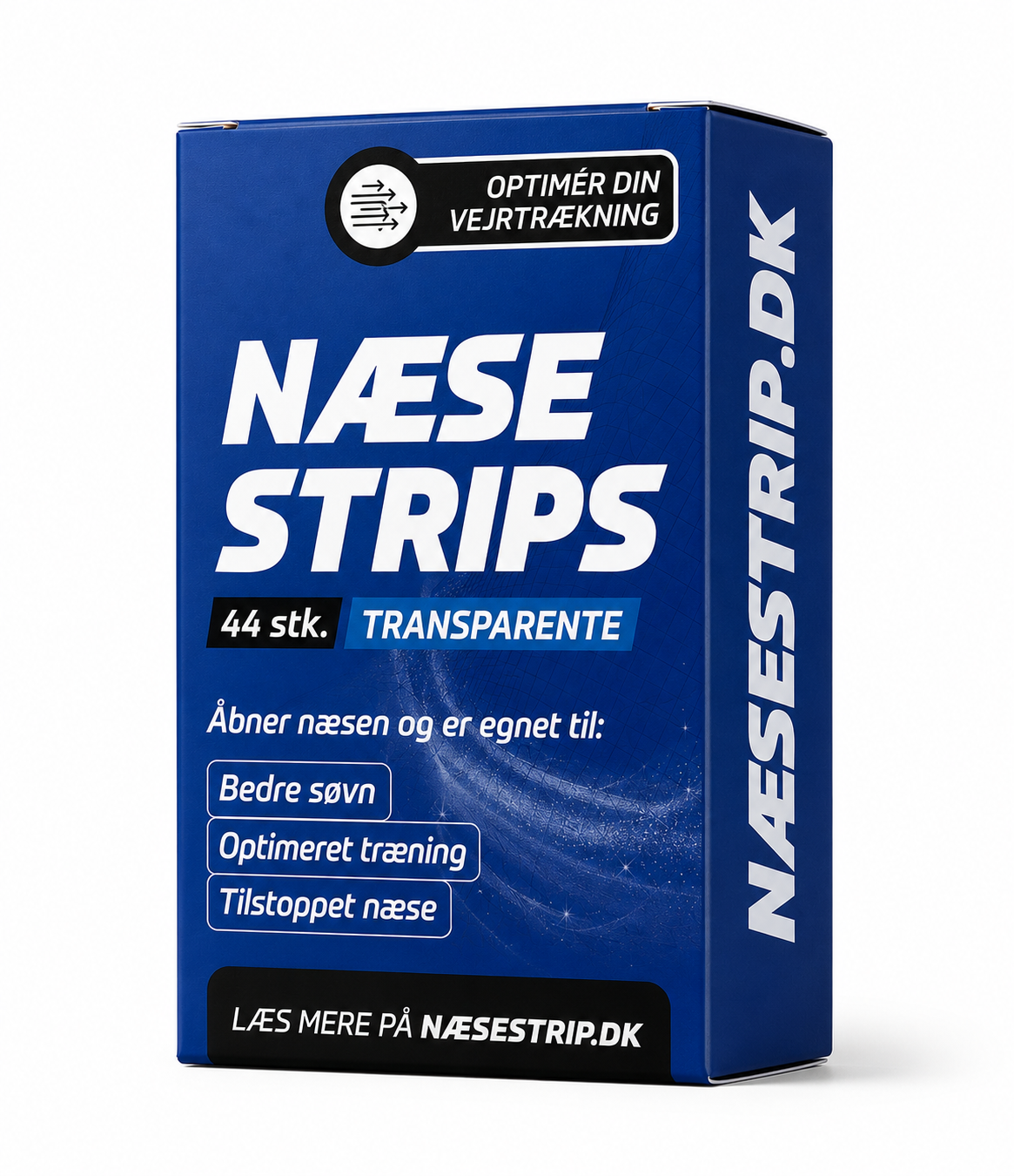 44 stk. transparente næsestrips